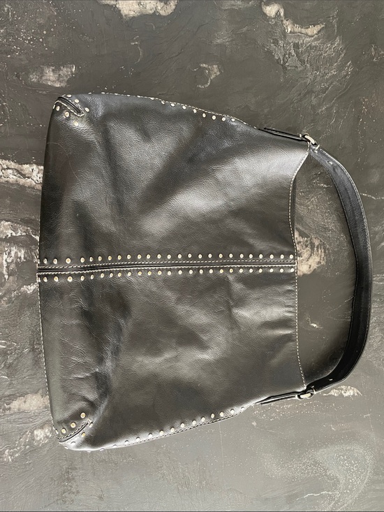 Michael Kors Handbags - Michael Kors Black Leather Boho Style Tote